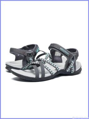 Women's Hiking Sandals Arch Support Hook and Loop Sport Sandals